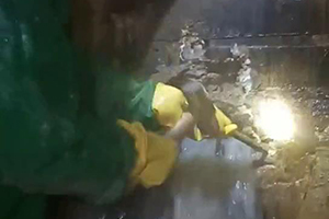 浙江消防水池堵漏施工视频